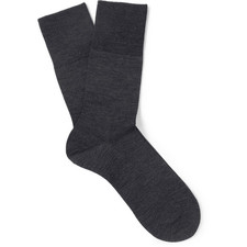 Falke Airport Wool and Cotton-Blend Socks