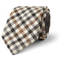 Etro Gingham Wool and Silk-Blend Tie