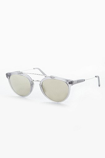 Retro Super Future Giaguaro Sunglasses in Grey
