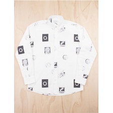 Soulland(Fischer Shirt White W. Black)