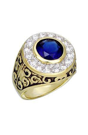 Ion Gold Plated Sapphire an...