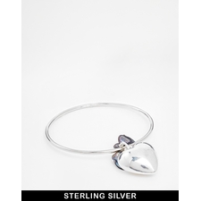 Image 1 of Sam Ubhi Heart Charm Bangle