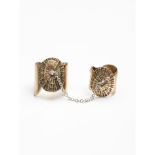 Rila Ridge Chain Ring at Free People Clothing Boutique