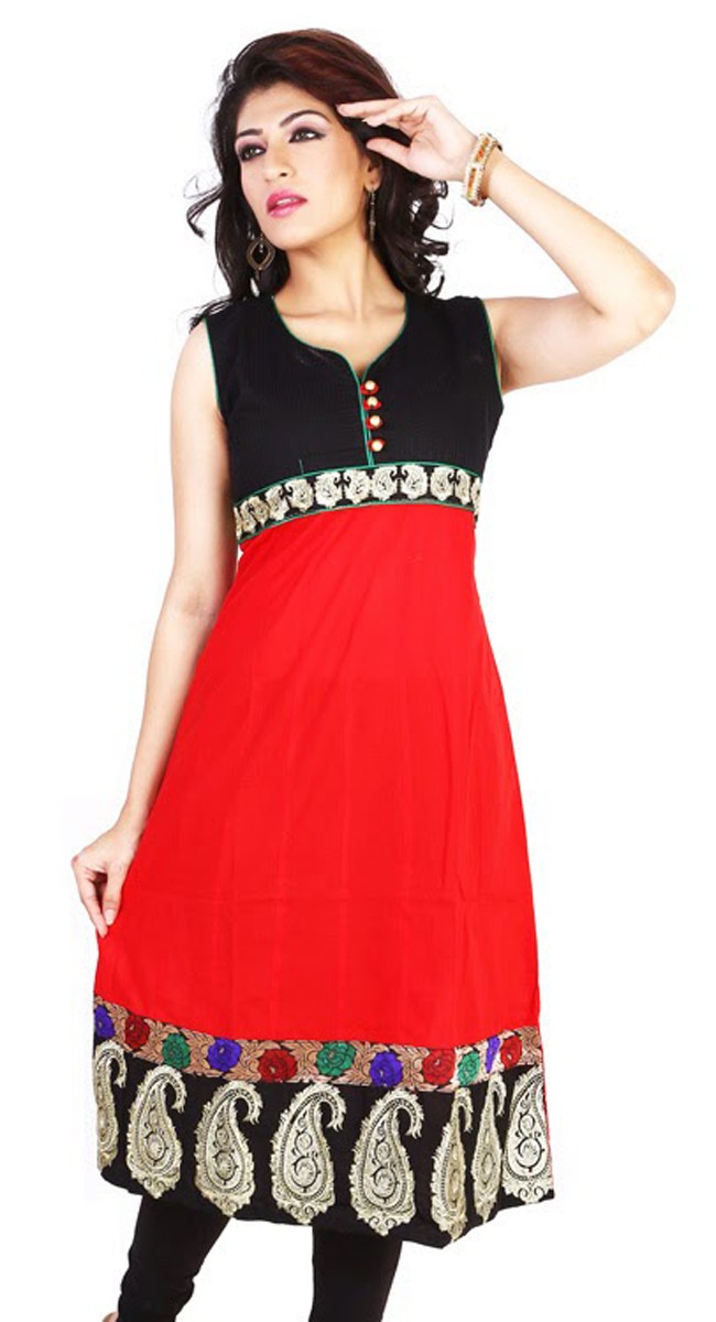 Black and Red color Formal-...