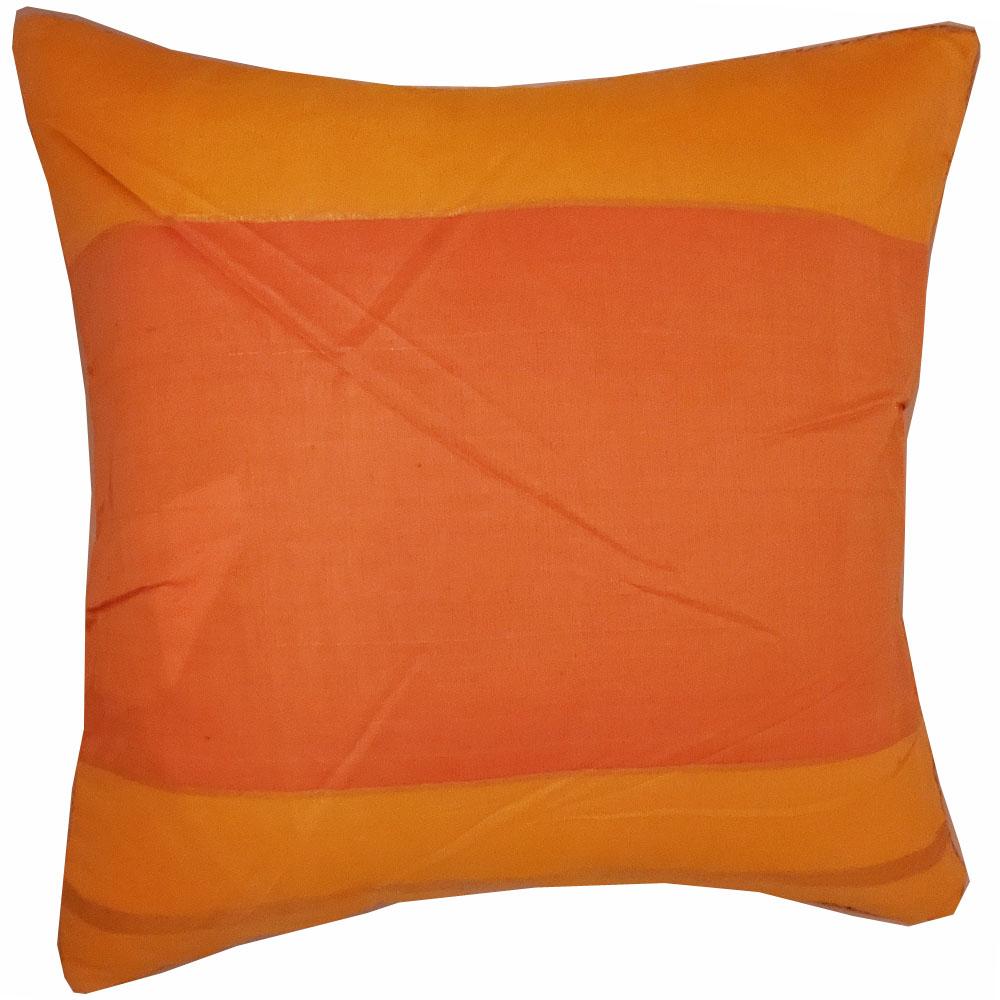 Two Tone Solid Color Cushio...