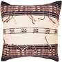 Dhurrie Cotton Fabric Cushion Cover Design Home Accent Furnishing - 16" x 16"