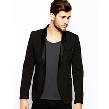 Image 1 of Diesel Tux Jacket J-Nawra Satin Lapel