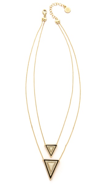 House of Harlow 1960 Triangle Necklace