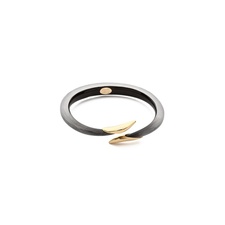 Alexis Bittar Liquid Metal Tapered Bangle Bracelet
