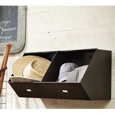 Kellan Wall-Mount Bin Shelf | Pottery Barn