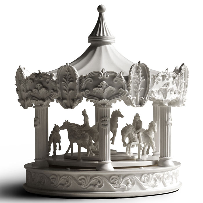 main image of Merry-Go-Round Carousel Clock