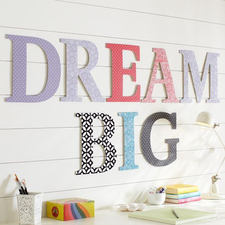 Pick Your Print Wall Letters | PBteen