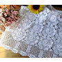85cm hand crocheted  tablecloth item no 746