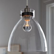 Industrial Pendant – Glass | West Elm