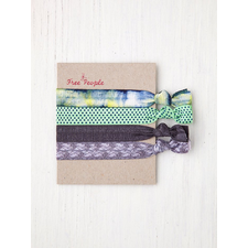 Free People Elastic Printed Hair Ties at Free People Clothing Boutique