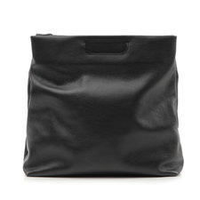 black marlon leather clutch bag by atelier marchal
