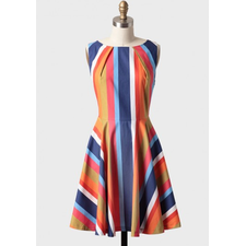 Lilly Striped Dress By BB Dakota | Modern Vintage Dresses