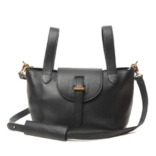 black mini thela bag by meli melo