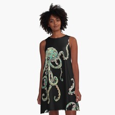 Octopus A-Line Dress