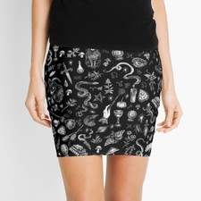 Salem Witch in Black Mini Skirt