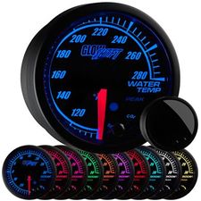 main pGlowShift Elite 10 Color Oil Temperature Gaugeroduct photo