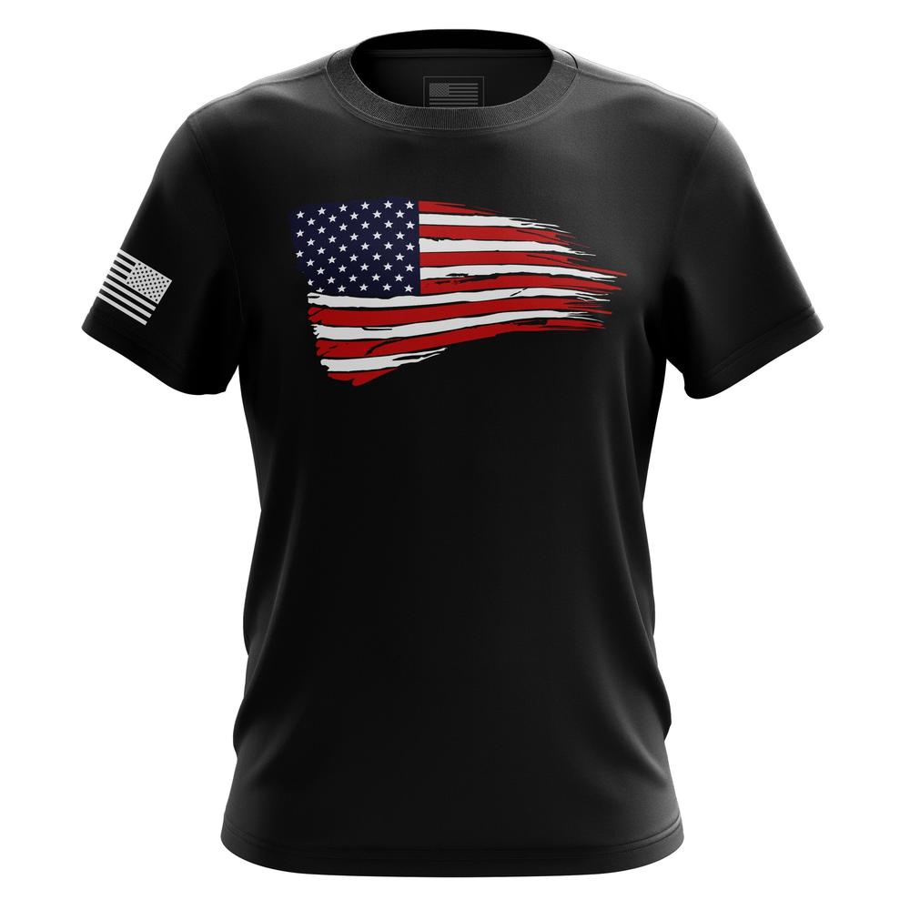 Mens Shirt - American Flag ...