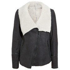 Karl by Karl DonoghueShearling biker jacket