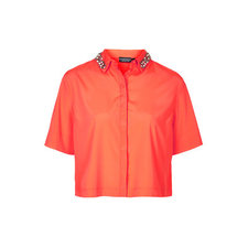 Embellished Collar Shirt