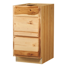 Kitchen Classics Denver 35-in x 18-in x 23.75-in Finished Hickory Drawer Base Cabinet