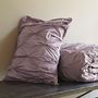Organic Cotton Pintuck Duvet Cover   Shams - Light Amethyst | West Elm