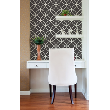 Moroccan Wall Stencil Endless Circle Lattice Stencil as Featured in Better Homes and Gardens