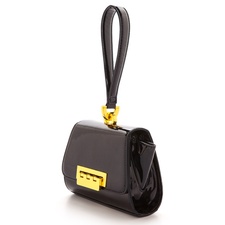 ZAC Zac Posen Patent Eartha Mini Wristlet