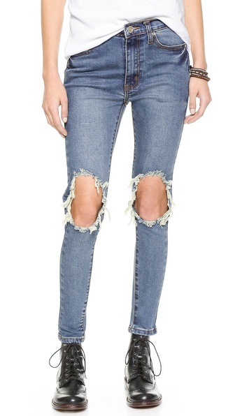 UNIF Peach Pit Skinny Jeans