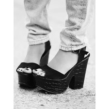 Schutz Scarlett Platform at Free People Clothing Boutique