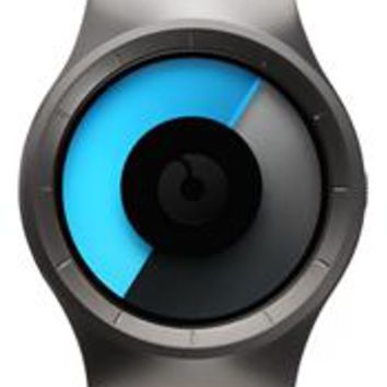 Ziiiro Celeste Gunmetal Mono Watch - Cool Watches from Watchismo.com