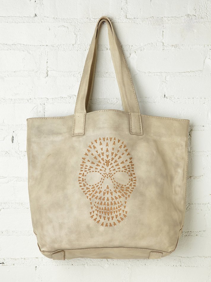 Frye Skull Lace Tote at Fre...