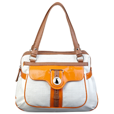 Nine West Handbag, Sporting Life Perforated Satchel - Satchels - Handbags & Accessories - Macy's
