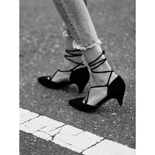 Jeffrey Campbell   Free People Andra Kitten Heel at Free People Clothing Boutique
