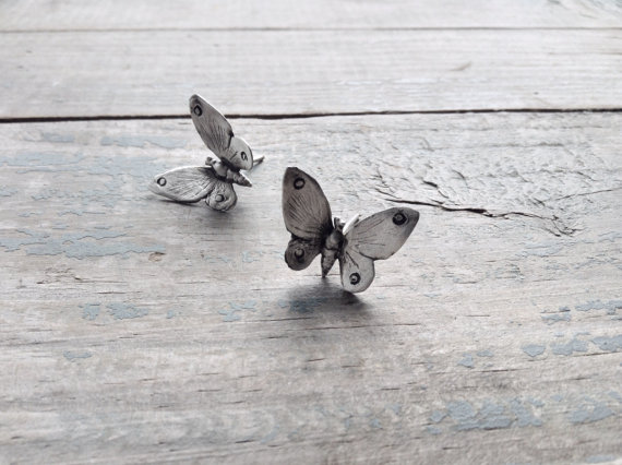 Butterfly  earrings Sterlin...