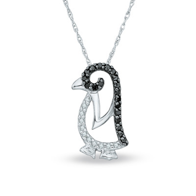 1/7 CT. T.W. Enhanced Black...