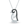 1/7 CT. T.W. Enhanced Black...