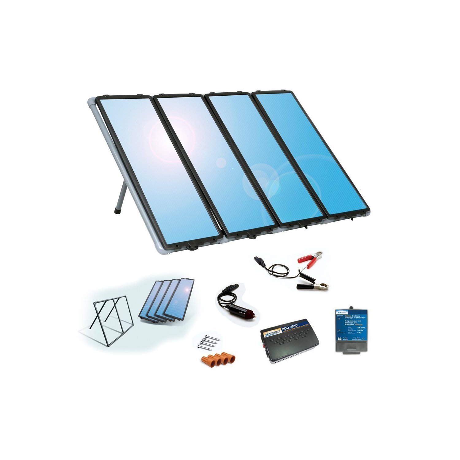 Sunforce 50048 60-Watt Solar Charging Kit : Amazon.com : Automotive