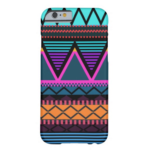 Neon 2 Modern Tribal iPhone 6 Barely There iPhone 6 Case