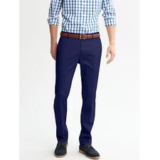 Tailored slim non-iron cotton pant | Banana Republic