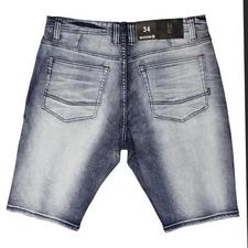 M748 MAKOBI HERMOSA SHREDDED SHORTS - DARK WASH - SHORTS