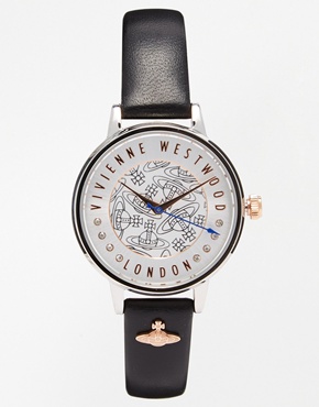 Image 1 of Vivienne Westwood Time Machine Black Charm Set Watch VV114SLBK