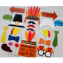 PDF - Thanksgiving Day Photo Booth Props - PRINTABLE DIY photobooth
