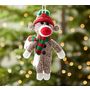 Sock Monkey Ornament | Pottery Barn