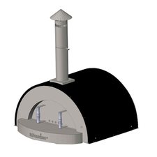 ilFornino® Roma Series – Grande Stainless Steel Wood Burning Pizza Oven Counter Top