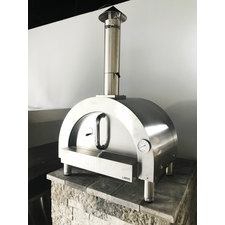 ilFornino® Largo Professional Stainless Steel Wood Burning Pizza Oven - Counter Top